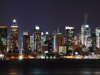 Fototapeta Nocna metropolia Nowego Jorku