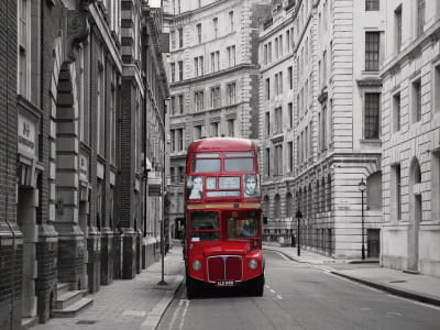 Fototapeta Londyn czerwony autobus
