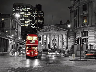 Fototapeta Czerwony autobus Londyn