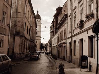Fototapeta Uliczki starego miasta