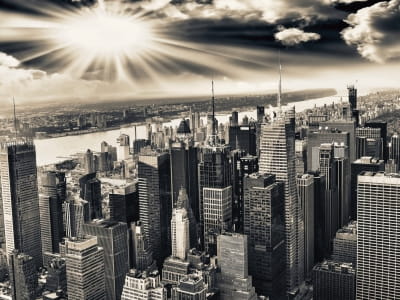 Fototapeta Świt nad Manhattanem