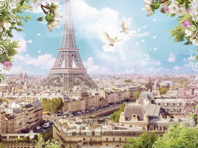 Fototapeta Wiosna w Paryżu