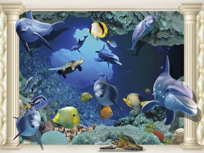 Fototapeta Podwodny świat 3D