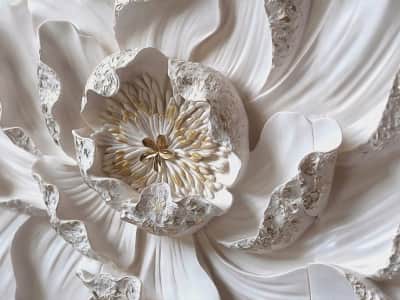Fototapeta Luksusowy biały kwiat