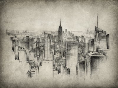 Fototapeta Graficzny Nowy Jork