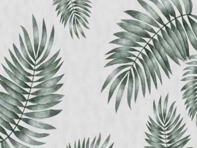 Fototapeta Pastelowe liście palmowe