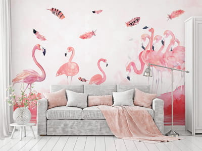 Fototapeta Majestatyczne flamingi