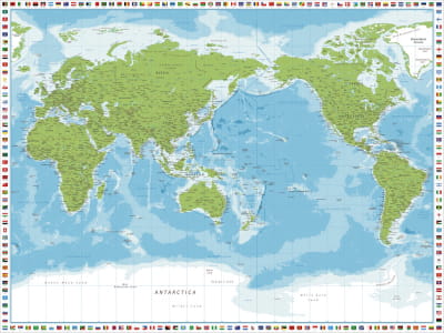 Fototapeta Atlas geograficzny