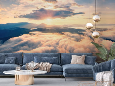 Fototapeta Świt ponad chmurami