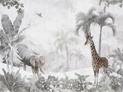 Fototapeta Zwierzęta dżungli