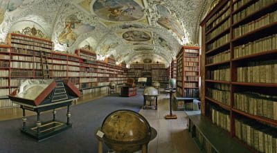 Fototapeta Stara biblioteka w Pradze