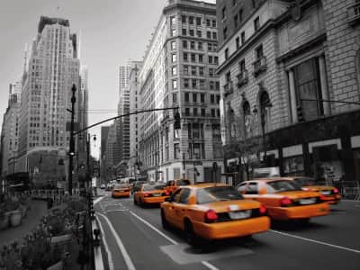 Fototapeta Taksówka w Nowym Jorku