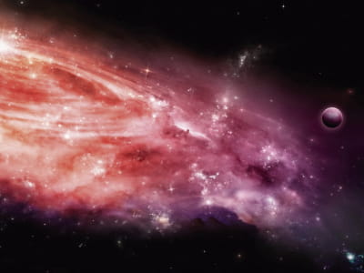 Fototapeta Ogromna galaktyka