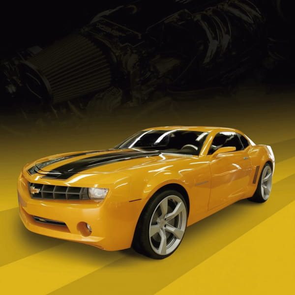 Fototapeta Żółtego Chevroleta Camaro