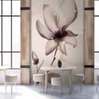 Miniatura fototapety Magnolia grafika we wnętrzu kawiarni