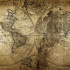 Miniatura fototapety Średniowieczna mapa świata