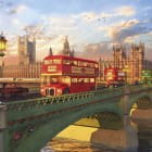Miniatura fototapety Świt w Londynie