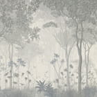 Miniatura fototapety Rano w mglistym lesie