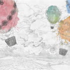 Miniatura fototapety Barwne balony