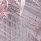 Miniatura fototapety Liście palmowe na różowym tle fragment # 1