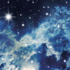 Miniatura fototapety Nocne niebo z gwiazdami