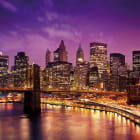 Miniatura fototapety Nocny Manhattan