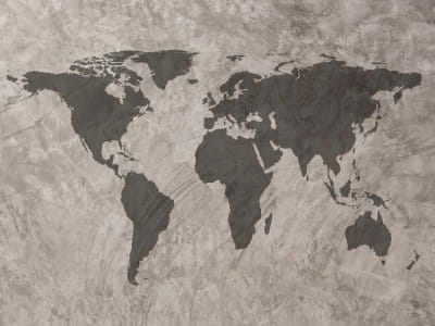 Fototapeta Mapa ziemi