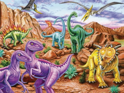 Fototapeta Dinozaury roślinożerne