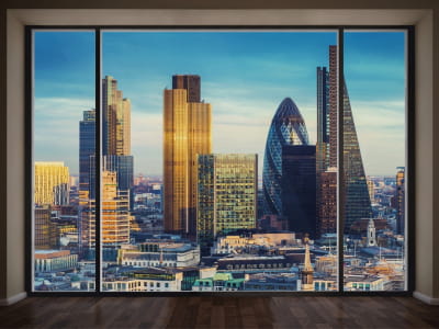 Fototapeta Okno z widokiem na Londyn