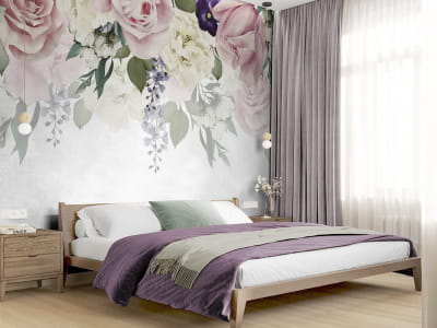 Fototapeta Wiosenny bukiet róż - mojatapeta.pl