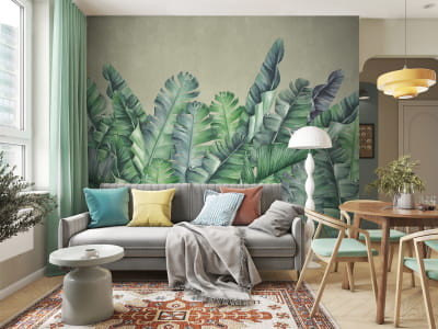 Fototapeta Długie liście bananowca - mojatapeta.pl Fototapeta Długie liście bananowca - mojatapeta.pl