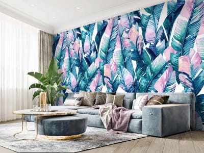 Fototapeta Różnorodne liście tropikalne - mojatapeta.pl