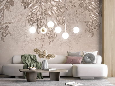 Fototapeta Beżowe kwiaty - mojatapeta.pl Fototapeta Beżowe kwiaty - mojatapeta.pl