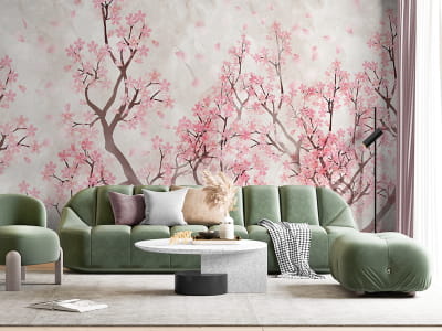 Fototapeta Kwitnące drzewa - mojatapeta.pl