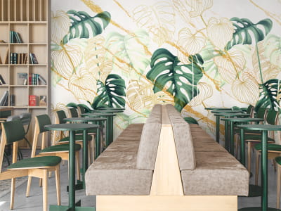 Fototapeta Liście lasów tropikalnych - mojatapeta.pl