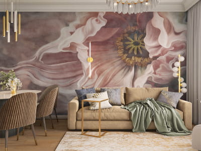 Fototapeta Tulipan, rysunek - mojatapeta.pl