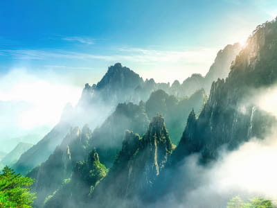 Fototapeta Góry Huangshan, Chiny