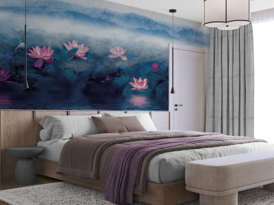 Fototapeta Dzikie lotosy - mojatapeta.pl Fototapeta Dzikie lotosy - mojatapeta.pl