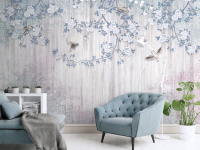 Fototapeta Gałęzie kwitnących drzew - mojatapeta.pl Fototapeta Gałęzie kwitnących drzew - mojatapeta.pl