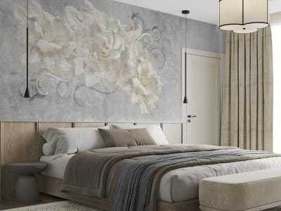 Fototapeta Kwitnące białe piwonie - mojatapeta.pl Fototapeta Kwitnące białe piwonie - mojatapeta.pl