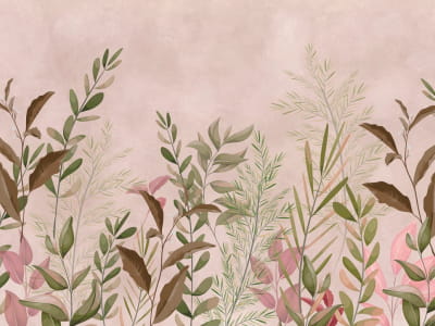 Fototapeta Pastelowe liście