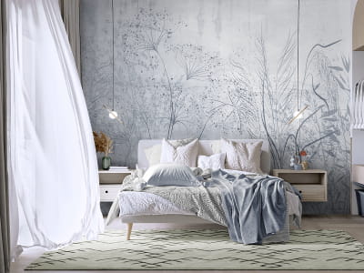 Fototapeta Delikatne kwiaty pól