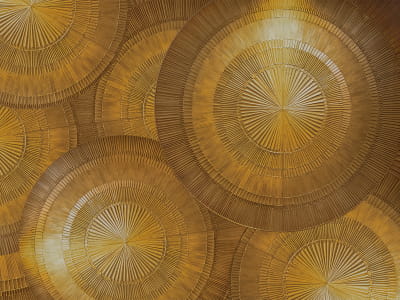 Fototapeta Słoneczne kręgi czasu i światła