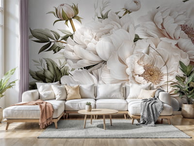 Fototapeta Piwonie w rozkwicie - mojatapeta.pl