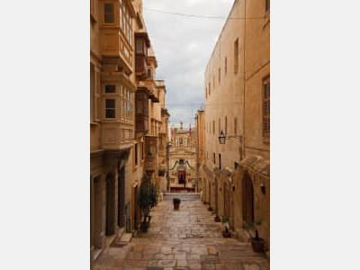 Fototapeta Aleja w Valletcie