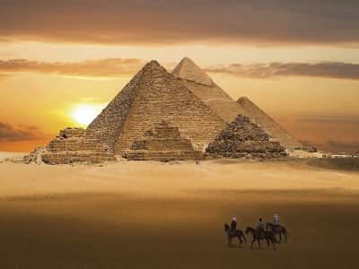 Fototapeta Piramidy egipskie
