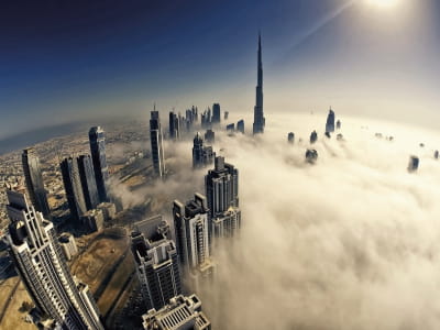 Fototapeta Widok z góry Dubaju