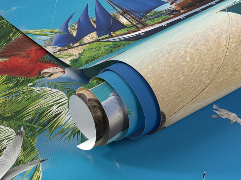 Fototapeta Wyspa Skarbów fragment #1