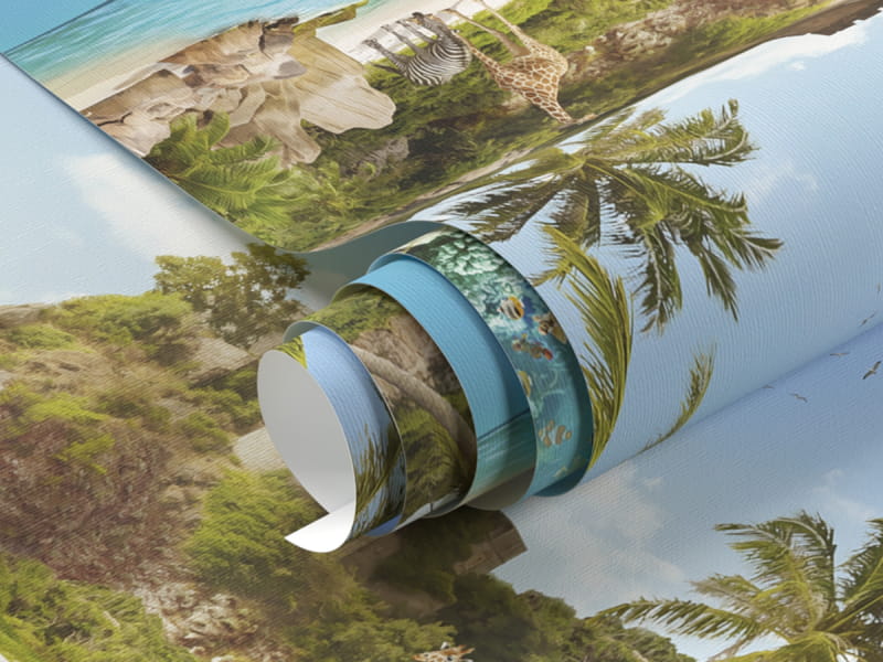 Fototapeta Karaiby fragment #1