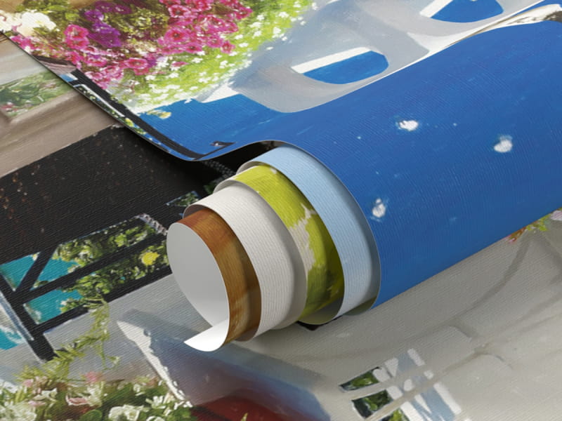 Fototapeta Mały balkon nad morzem fragment #1